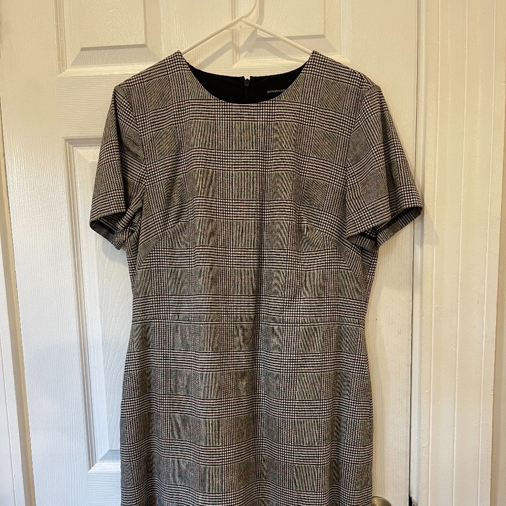 Banana Republic Plaid Dress
